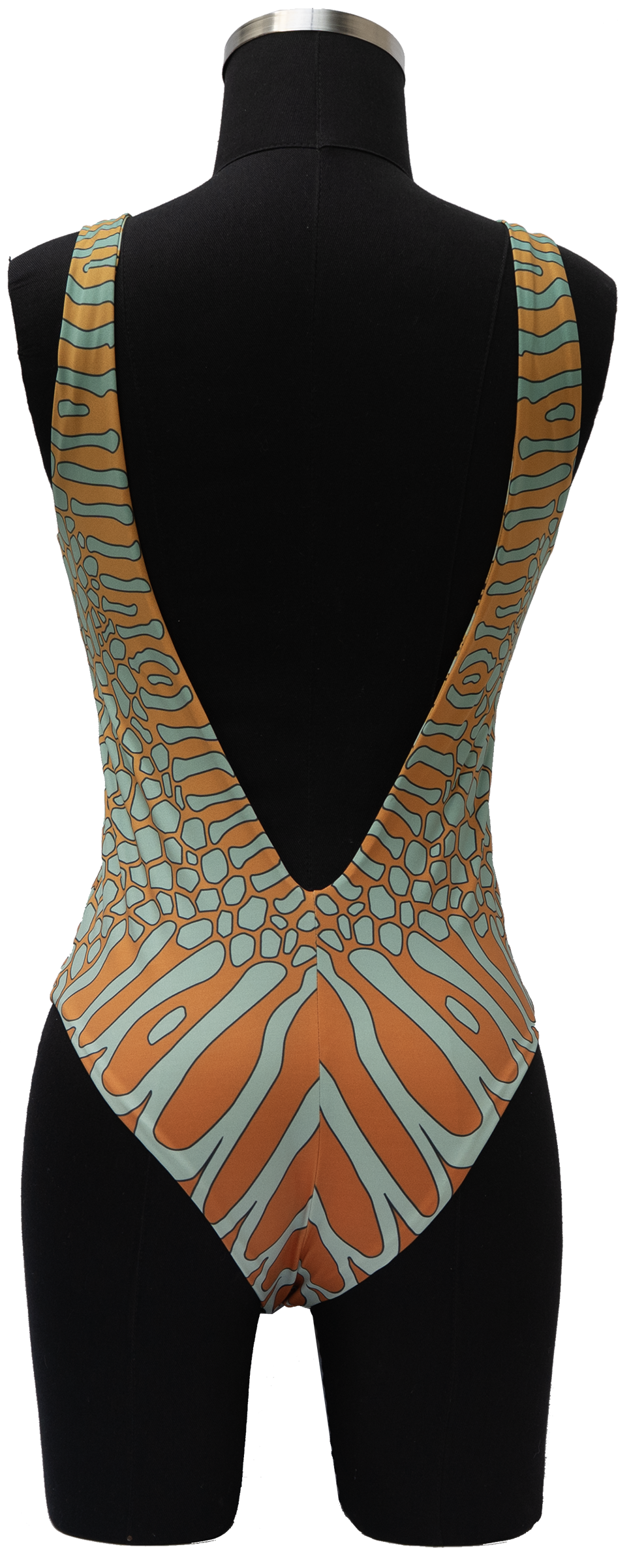 AGUA ORNATE COWFISH/YELLOW BOX FISH REVERSIBLE ONE PIECE