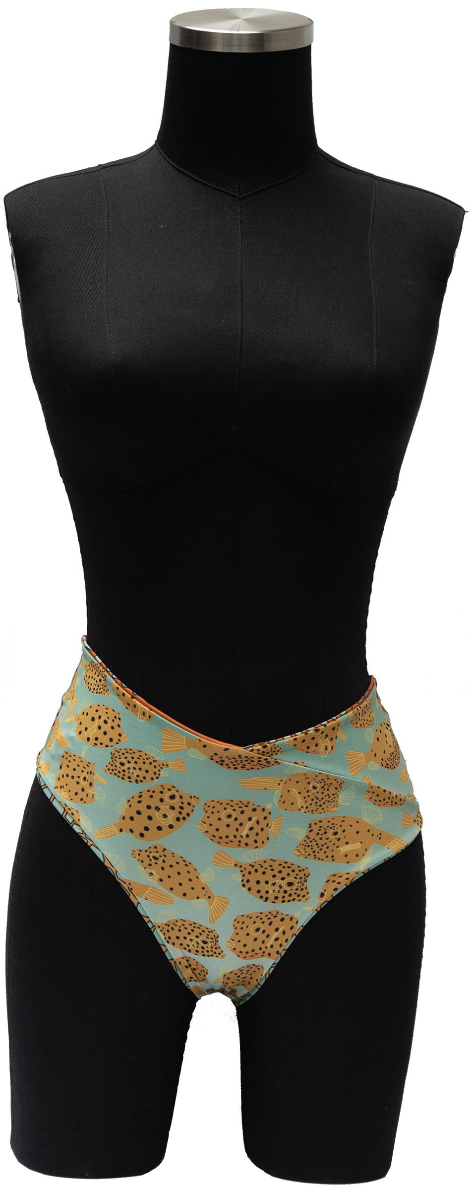 MANANTIAL ORNATE COWFISH/YELLOW BOX FISH REVERSIBLE BOTTOM