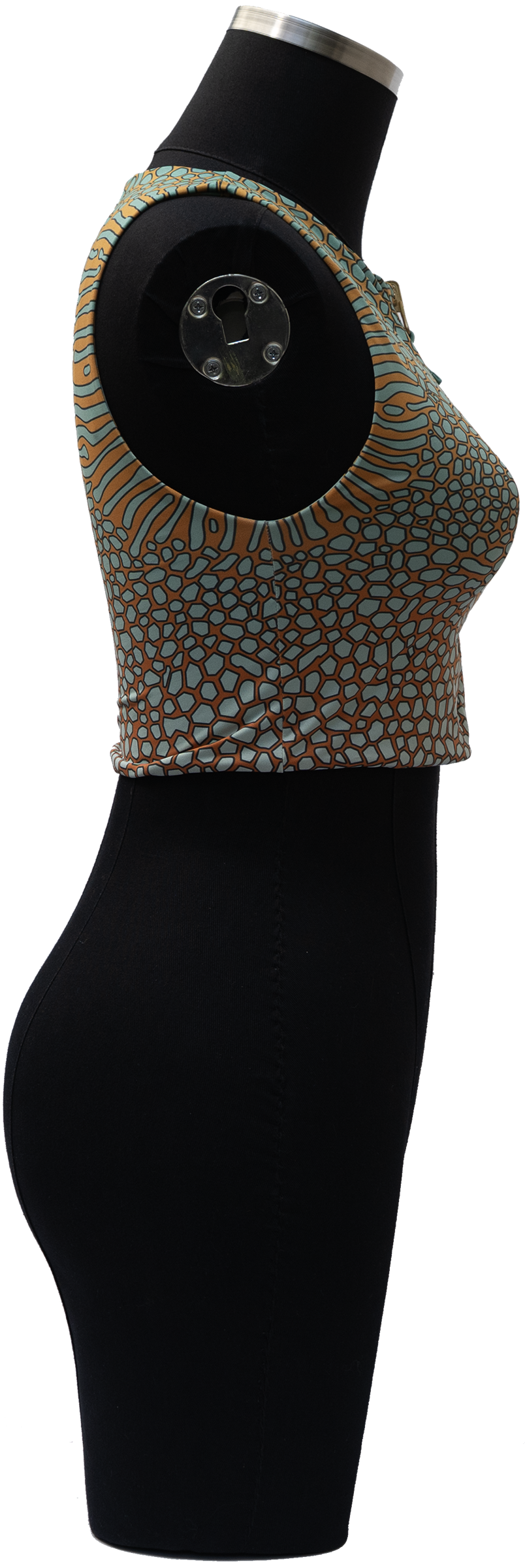 ARROYO ORNATE COWFISH/YELLOW BOX FISH REVERSIBLE TOP