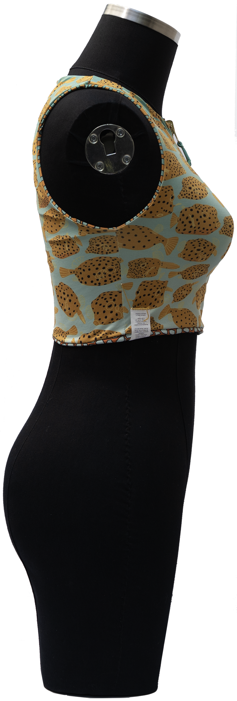 ARROYO ORNATE COWFISH/YELLOW BOX FISH REVERSIBLE TOP