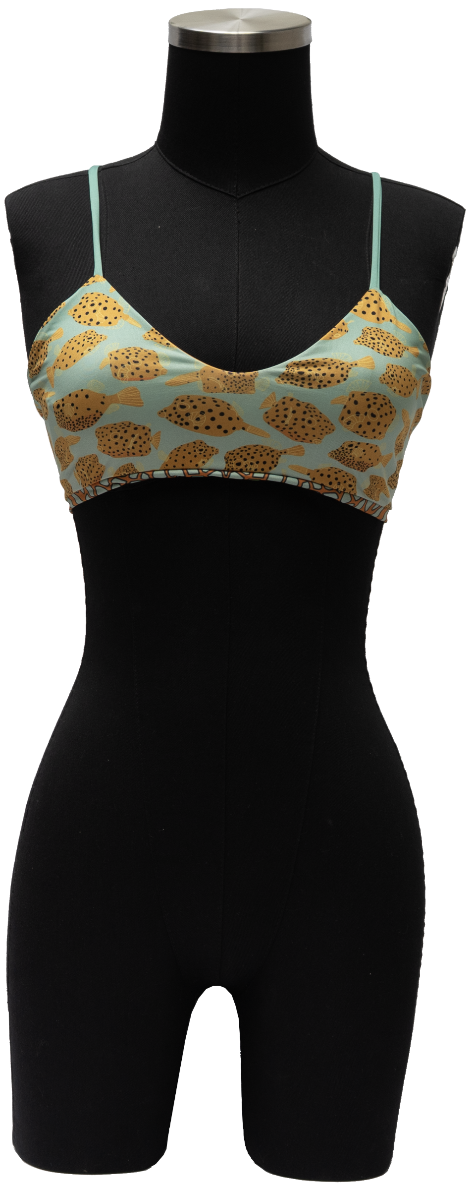 CATARATA ORNATE COWFISH/YELLOW BOX FISH REVERSIBLE TOP