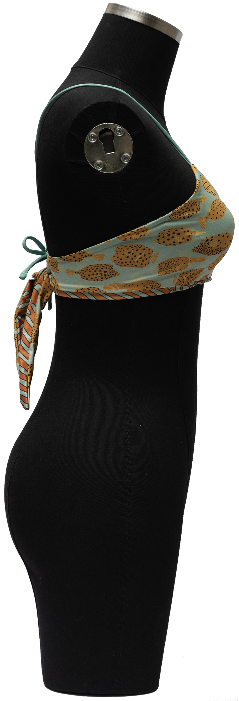 CATARATA ORNATE COWFISH/YELLOW BOX FISH REVERSIBLE TOP