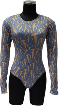 RIO HAMMERHEAD SHARK/MAP PUFFERFISH REVERSIBLE ONE PIECE