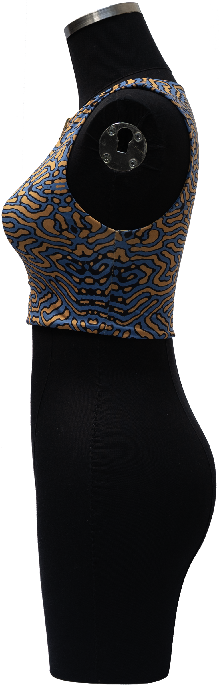 ARROYO HAMMERHEAD SHARK/MAP PUFFERFISH REVERSIBLE TOP