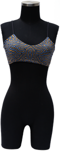 OLA HAMMERHEAD SHARK/MAP PUFFERFISH REVERSIBLE TOP