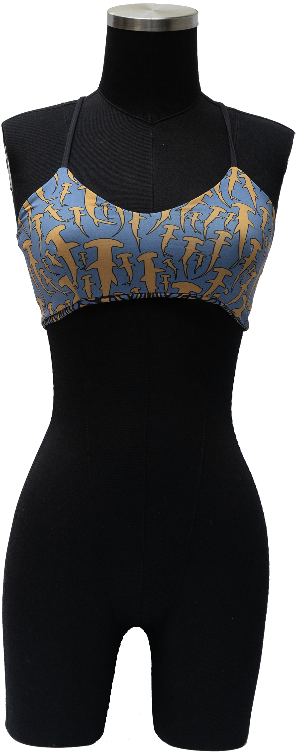 OLA HAMMERHEAD SHARK/MAP PUFFERFISH REVERSIBLE TOP