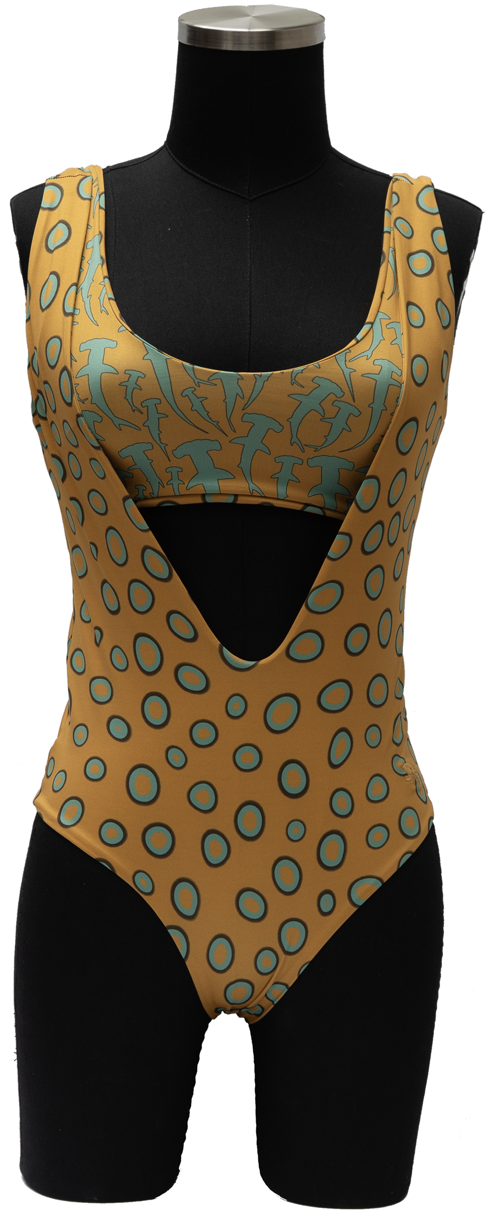 MAR HAMMERHEAD SHARK/BLUE RINGED OCTOPUS REVERSIBLE TOP